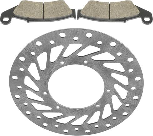دوار قرص الفرامل الأمامي Caltric مع PAD متوافق مع Honda CRF450R 2002 2003 2004 2005 2006 2007 in Saudi Arabia