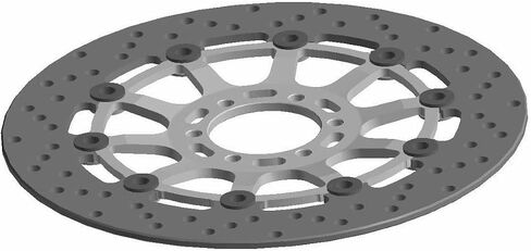 Polaris Victory Motorcycles Brake Rotor ، 5 مم ، جزء أصلي OEM 1910623 ، Qty 1 in Saudi Arabia