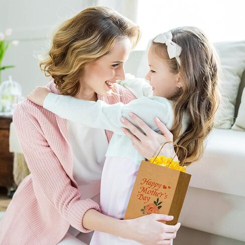 100pcs Brown Kraft Paper Bags with Handles Mixed Size Gift Bags Bulk,Craft Grocery Shopping Retail Birthday Party Favors Wedding Sacks Restaurant Takeout, Business in Saudi Arabia