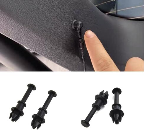 6 حزمة الطرود الطرقة مقاطع سلسلة محور الدبوس هو الخطاف ربط حزام الحزام ل VW TAOS GOLF Polo Audi A3 شحن شحن نظام الجذع الخلفي الداخلي S3 8P 8V Q3 Q5 8R MK6 1M6867574A 8P0862528 in Saudi Arabia