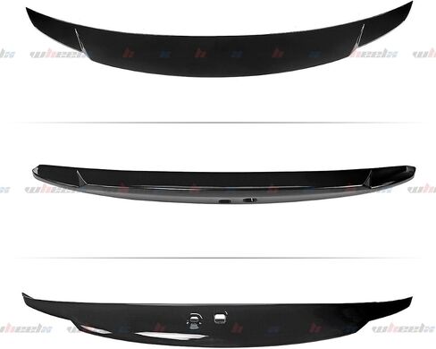 Rear Trunk Spoiler & Roof Top Wing Compatible with 2007-2015 Infiniti G35 G25 G37 Q40,Duckbill High Kick Trunk Tail Deck Lid Wing Lip Fits for 4-Door (Carbon Fiber Pattern) in Saudi Arabia