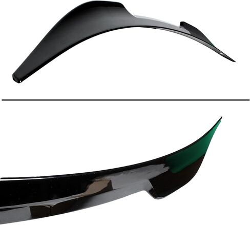 Rear Window Middle Spoiler Tailgate Mid Wing Fit for Alfo Romeo Stelvio 2018-2024 Quadrifoglio/Sprint/Stdrd/Ti/Veloce/Sport Style Lip Exterior Accessories Gloss Black in Saudi Arabia