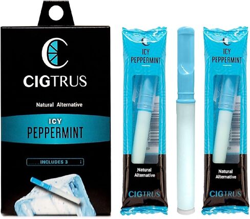 Cigtrus Natural Flavored Air Device - Inhaler | Fights Bad Habits & Oral Fixation Craving Relief |Tobacco-Free, Nicotine-Free, & Non-Electric | Lemon Grapefruit & Lemon Lime- 3 Pack Each in Kuwait