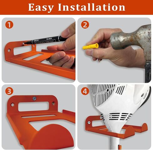 Broom Holder Wall Mount, Broom Holder Wall Mount Self Adhesive, Broom Wall Mount No Drilling Super Anti-Slip Mop and Broom Holder Dustpan Hanger for Home, Kitchen, Garden, Garage Storage 6Pack in Saudi Arabia