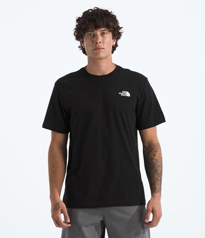 THE NORTH FACE Men's Evolution Nature Exposure Short-Sleeve Tee | Cotton Shirt with Classic Logo & Graphic in Saudi Arabia