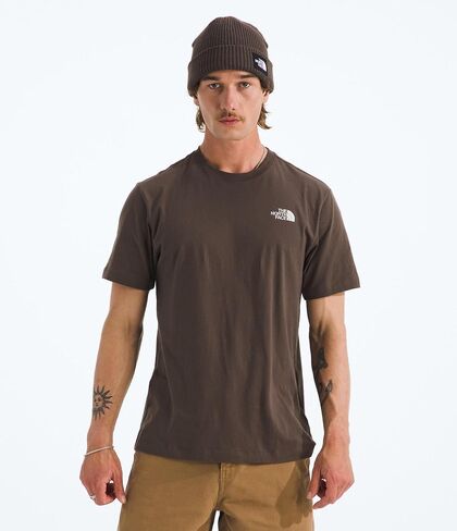 THE NORTH FACE Men's Evolution Nature Exposure Short-Sleeve Tee | Cotton Shirt with Classic Logo & Graphic in Saudi Arabia