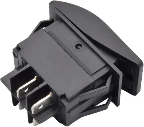 5/10pcs LED BAR LID LIGHT BARK CAR CAR POTTAL TOGGLE ROCKER SWITCH 4PIN 12V 24V 220V ON OFF DPST BUTTER (الضوء الأخضر ، 10pcs_220v) in Saudi Arabia