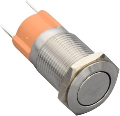 15A/250VAC 16MM 19MM 2PIN DELON HOLE PUND BUND BUNDING BOUND POWER FLAT HAVE HEAD LOCKING/RESET SELDERING IP67 (High Head ، 19mm_momentary) in Saudi Arabia