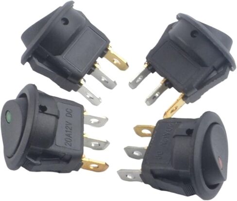 4PCS CAR 12V / 220V 3 PIN 4 COLL in Saudi Arabia