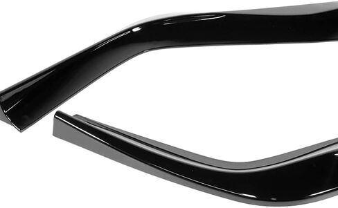 Front Bumper Spoiler Lip 3pc fit for Compatible with 2015-2018 Lexus RC300 RC350 AG-Style Front Bumper Spoiler Lip 3pc (Painted Black) in Saudi Arabia