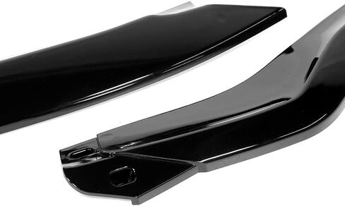 Front Bumper Spoiler Lip 3pc fit for Compatible with 2015-2018 Lexus RC300 RC350 AG-Style Front Bumper Spoiler Lip 3pc (Painted Black) in Saudi Arabia