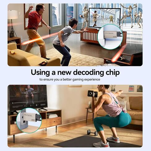GANA Wii to HDMI Converter Adapter with Hdmi Cable Connect Wii Console to HDMI Display in 1080p Output Video with 3.5mm Audio Supports All Wii Display Modes Blue in Kuwait