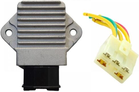 Universal Motorcycle Voltage Regulator Rectifier Compatible With CBR250 NSR250 CB-1 VFR400 RVF400 NC35 NC30 CB400 Replacement Parts 31600-MV4-010 31600-KFG-D11 in Saudi Arabia