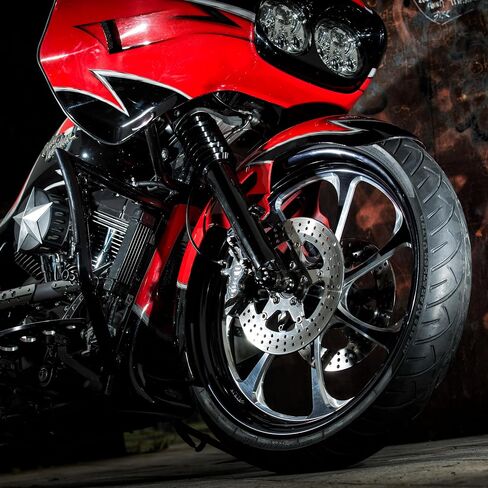 Metzeler ME 888 Marathon Ultra Front 120/90-17 64S Cruiser & Touring Motorcycle Tyre مع Keychain - تصميم لمغامرات ركوب طويلة وآمنة على الطرادات والسياحة والدراجات النارية المخصصة in Kuwait
