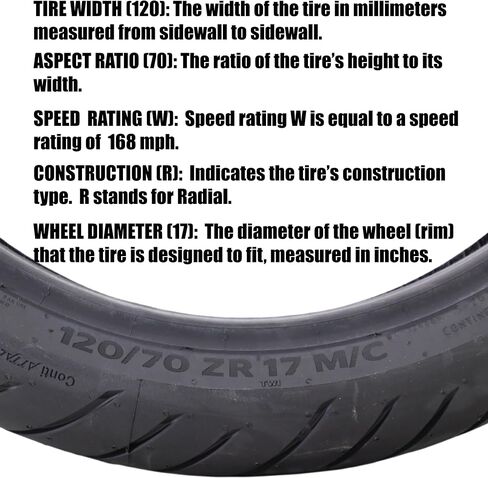 Continental ContisPortattack 4 120/70ZR17 الأمامي و 190/55ZR17 إطارات الدراجات النارية الرياضية الخلفية-أقصى قبضة ، معالجة الضوء ، ودقة التوجيه الرائعة 120/70-17 ، 190/55-17 مع مفتاح (حزمة) in Saudi Arabia