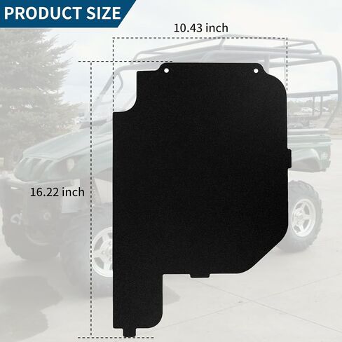 LID متوافق مع غطاء صندوق البطارية Yamaha Rhino 660 (2004-2007) ، ياماها رينو 450 غطاء صندوق البطارية (2006-2009) in Saudi Arabia
