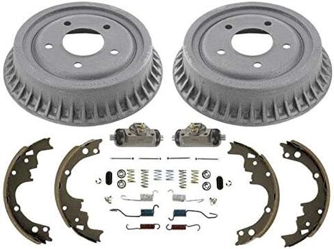 Rear Drums Brake Shoes Springs Wheel Cylinders For Chevrolet Astro Safari 1990 1991 1992 1993 1994 1995 1996 1997 1998 1999 2000 2001 2002 in Saudi Arabia