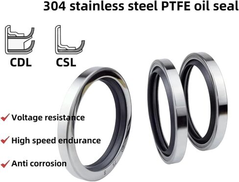 معرف العمود الدوار: 28 * OD: 40/42/4547 * 7/8/10/11MM 304 Stains Steel Ptfe Seal Seal Seal Seal (28x40x7) in Saudi Arabia