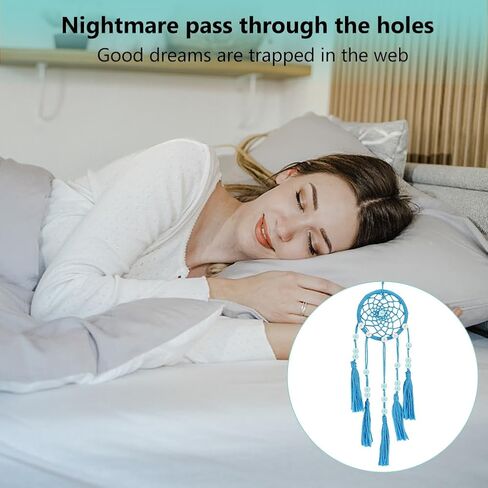 INFUNIY 12 مجموعة زهرة صغيرة حلم الماسك عدة DIY حلم الماسك مجموعة المبتدئين جعل بنفسك مجموعات حلم الماسك 6 بوصة حلم صغير الماسك مع تعليمات لغرفة المراهقين الجدار شنقا سيارة in Saudi Arabia