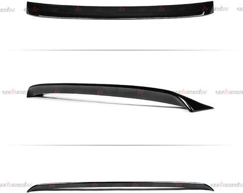 المفسد على سطح النافذة الخلفية متوافق مع 2007-2015 Infiniti G35 G25 G37 Q40 Sedan ، Duckbill Style Wing Lip Splitter 2007 2008 2008 2010 2011 2013 2014 2015 (Black) (Black) in Kuwait