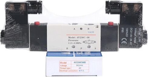 1PCS 4V130C-06 4V230C-08 4V330C-10 4V430C-15 VALVE Solenoid Valve Valve 5 PORT 3 POTTER REVERSING REVERSING 12V 24V 110V 220V (4V230P-06 ، AC110V) in Kuwait