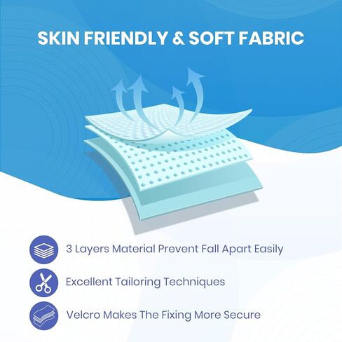 3 حزمة F20 أحزمة أغطية رأس بديلة كبيرة الحجم متوافقة مع AirFit/AirTouch F20 ، وتوريد الأشرطة المشابك المغناطيسية المشمولة in Kuwait