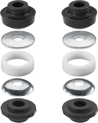 Detroit Axle-2pc البطانات الأمامية للمراقبة الأمامية لفورد رينجر Explorer F-250 HD F-150 F-350 Bronco II Mazda B2300 B3000 B4000 Navajo ، استبدال بوابات ذراع التحكم in Saudi Arabia