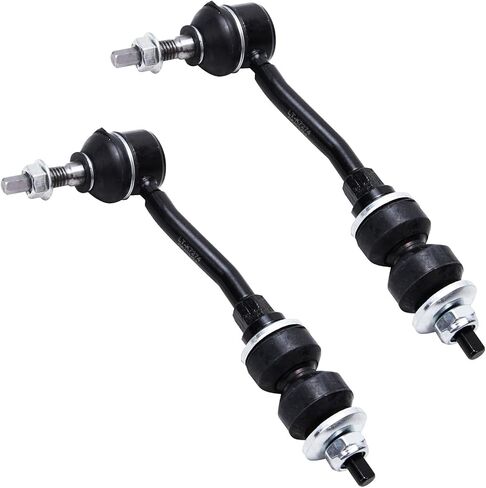 Detroit Axle - 2WD Front 6pc Shock Absorbers Kit for 97-04 Dakota, 99-03 Dodge Durango, 4 Front and Rear Shock Absorbers Assembly 2 Sway Bar End Links Replacement 1999 2000 2001 2002 2003 in Saudi Arabia