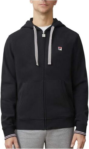 Hoodie Full zip الكامل للرجال (M ، 001 Black) in Saudi Arabia