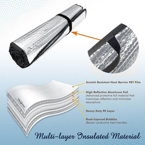 ييلوبرو الجانبي النافذة الأمامية المقعد الأمامي (مجموعة من 2) ملاءمة مخصصة لعام 2021 2022 2023 2024 2025 فورد برونكو SUV - لـ 4DR 4DOOR - (وليس للنموذج الرياضي) ، إكسسوارات UV Reffector [مصنوعة في الولايات المتحدة الأمريكية] in Kuwait