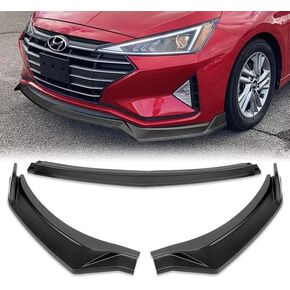 3 قطع ABS ABS MOBER MOPPER SPOILER SPILITER SPILITER SPINED SPONITION TRIM TRIM TRIM متوافقة مع 2019 2020 HYUNDAI ELANTRA SEDAN (MATT Black) in Kuwait