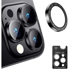 AFARER for iPhone 16 Pro/16 Pro Max Camera Lens Protector,[Anti-Scratch][Not Easy to Break] Metal Tempered Glass Individual Camera Cover for iPhone 16 Pro Max / 16 Pro-Black Titanium,1 Set in Saudi Arabia