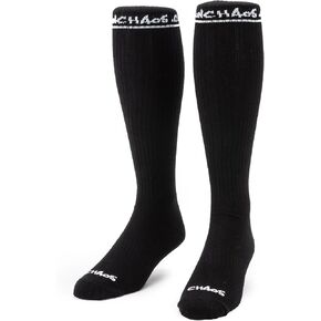 Iron Chaos - Knee-High Powerlifting Deadlift Socks - Weightlifting Compression with Shin Protection in Saudi Arabia