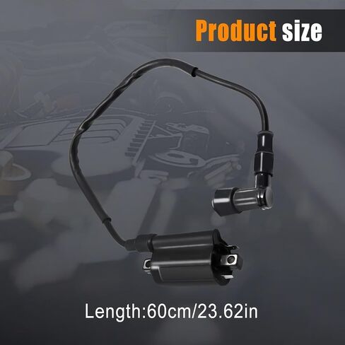 33410-38a20 2pcs ملف الإشعال ملائمة لـ Kawasaki Mule 3010 4010 2510 2500 2520 3000 3020 4000 4010 KAF 620 650 FD620D FD611V FD661D FD440V FD501D FD501V VN 800 VULCAN in Saudi Arabia