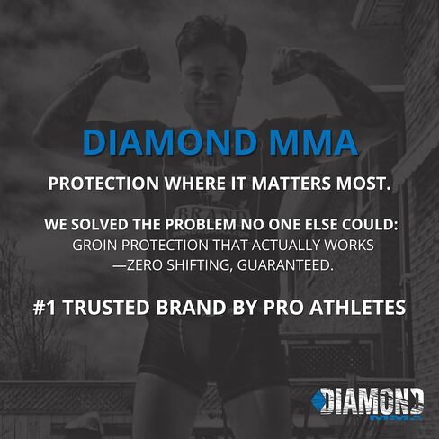 ملخصات ملاكمة Diamond MMA Daily Boxer للرجال-ملابس داخلية Premium Flyless Pouch-94/6 Poly-Spandex Blend-1.5 " in Kuwait