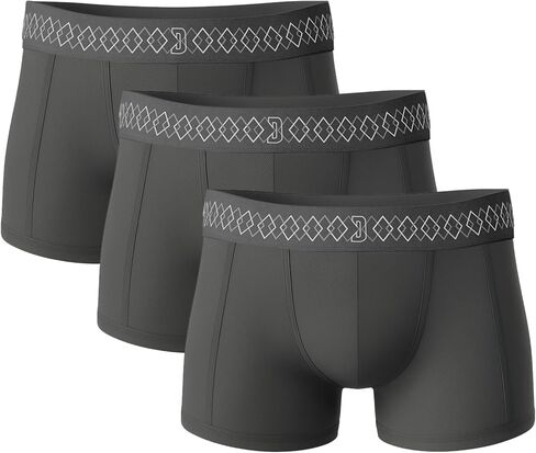 ملخصات ملاكمة Diamond MMA Daily Boxer للرجال-ملابس داخلية Premium Flyless Pouch-94/6 Poly-Spandex Blend-1.5 " in Kuwait