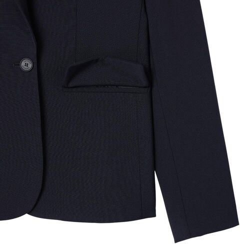 Lacoste Lacoste Women's Logo Wool Wool Blend Blazer in Saudi Arabia