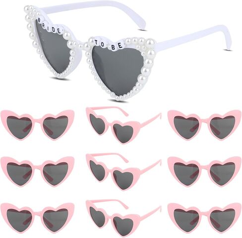 10 PCS Bride لتكون نظارة شمسية العازبة نظارة شمسية كبيرة للعروس هدايا حفلة العازبة in Kuwait