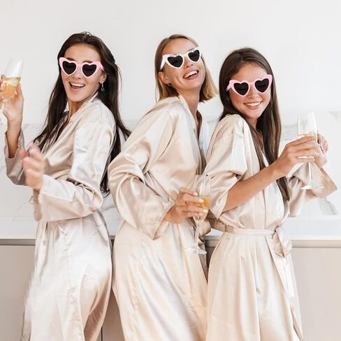 10 PCS Bride لتكون نظارة شمسية العازبة نظارة شمسية كبيرة للعروس هدايا حفلة العازبة in Kuwait