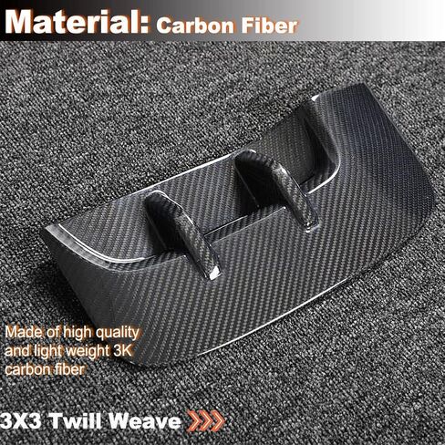 MCARCAR KIT Carbon Fiber Side Fender Vent for Kia Stinger 2018-2023 Side Fender Cover Air Intake Scoop Cover Trim Factory Outlet in Saudi Arabia