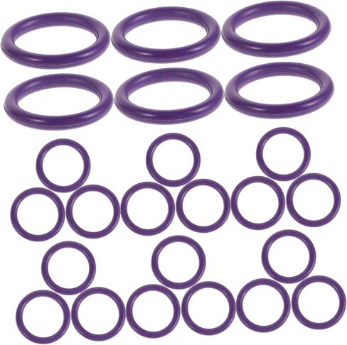 PRETYZOOM Car Air Conditioner Sealing Ring Set 50pcs Gasket Seals Automotive Replacement DIY Kit in Saudi Arabia
