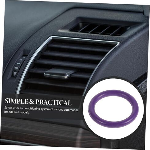 PRETYZOOM Car Air Conditioner Sealing Ring Set 50pcs Gasket Seals Automotive Replacement DIY Kit in Saudi Arabia