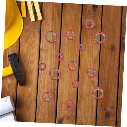 GLEAVI 30pcs Air Conditioning Compressor Sealing Gaskets Easy to Install Auto Gaskets for Air Conditioner Repair Compatible Washer Assortment for Efficient Sealing in Kuwait