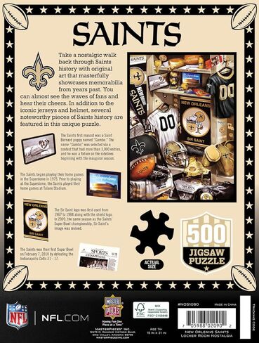 Cincinnati Bengals NFL Locker Room 500pc Puzzle in Saudi Arabia