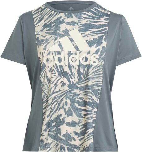 Adidas X Zoe Saldana Womens U for U Aeroready Short Sleeve T-Shirt (Plus Size) in Saudi Arabia