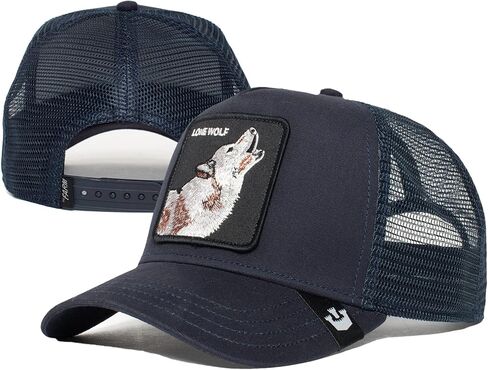Goorin Bros. The Farm Unisex Original Adjustable Snapback Trucker Hat, Forest (The Low Key Chameleon), One Size in Saudi Arabia