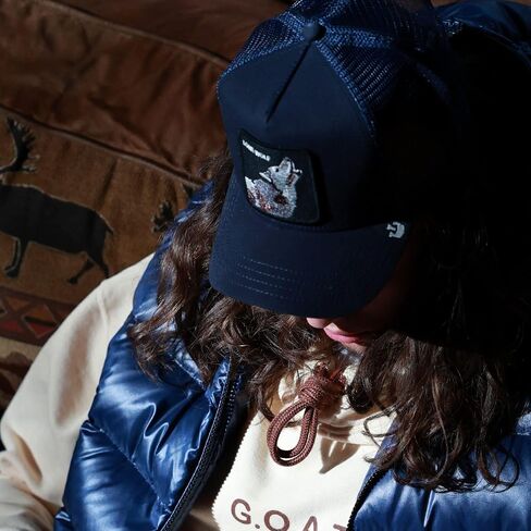 Goorin Bros. The Farm Unisex Original Adjustable Snapback Trucker Hat, Forest (The Low Key Chameleon), One Size in Saudi Arabia