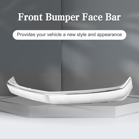 CarPartsDepot Front Bumper Face Bar Black w/License Holes Compatible With 1988-2000 Chevrolet C/K 1500 2500 3500 Blazer Tahoe & 1999-2000 Cadillac Escalade in Saudi Arabia