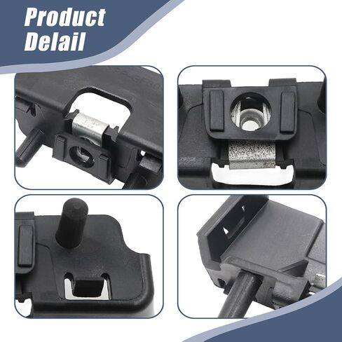 XQSMWF 1 Pair Front Left and Right Side Bumper Mounting Support Bracket Compatible with Dodge Ram 1500 2009-2020 55277480AD 55277481AD in Saudi Arabia