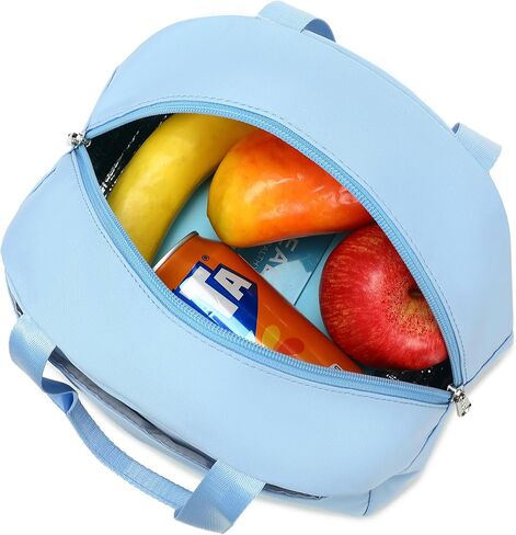 abshoo Big Student Backpack For School Teen Girls Middle High School Bookbag Elementary Backpacks with Lunch Bag (Light Blue) in Saudi Arabia